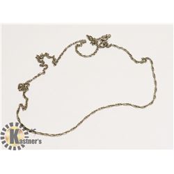 925 DESIGNER STAMPED SILVER CHAIN