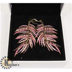 PINK/PURPLE EARRINGS IN PANDORA BOX