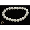 Image 1 : #5-SELENITE BEAD BRACELET 8MM/7.5"