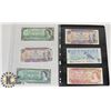 Image 1 : LOT OF 6 CANADA BANK NOTES, MIX OF YEARS