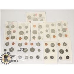 LOT OF 11 CANADIAN PROOF-LIKE COIN SETS, SEALED