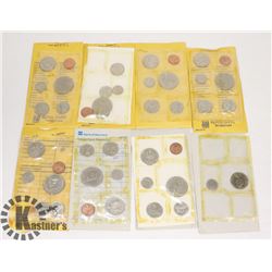 LOT OF 8 VARIOUS CANADIAN COIN SETS, SEALED