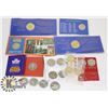 Image 1 : LOT OF 19 VARIOUS CANADA TOKENS AND TRADE DOLLARS