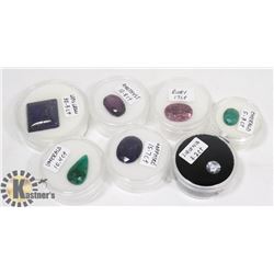 AUTHENTIC RUBY, EMERALD, SAPPHIRE, AMETHYST