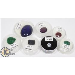 AUTHENTIC RUBY, EMERALD, SAPPHIRE, AMETHYST