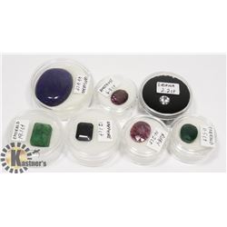AUTHENTIC RUBY, EMERALD, SAPPHIRE, AMETHYST