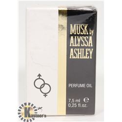 7,5ML BOTTLE OF MUSK BY ALYSSA  ASHLEY EAU DE