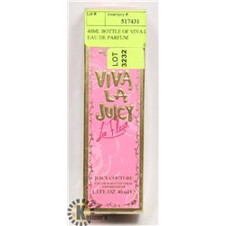 40ML BOTTLE OF VIVA LA JUICY EAU DE PARFUM