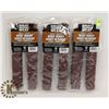 Image 1 : THREE DUAL-PACKS OF GCM BEEF JERKY
