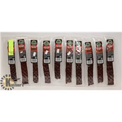 GROUP OF 10 GCM ORIGINAL BEEF STEAK STRIPS