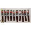 Image 1 : GROUP OF 10 GCM ORIGINAL BEEF STEAK STRIPS