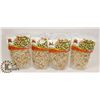 Image 1 : GROUP OF 4 BAGS OF KFI BLACK PEPPER PEANUTS