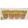 Image 1 : GROUP OF 4 BAGS OF KFI CHILI-LEMON PEANUTS