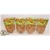 Image 1 : GROUP OF 4 BAGS OF KFI CHILI-LEMON PEANUTS