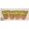 Image 1 : GROUP OF 4 BAGS OF KFI CHILI-LEMON PEANUTS