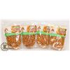 Image 1 : GROUP OF 4 BAGS OF KFI CHILI-MASALA PEANUTS