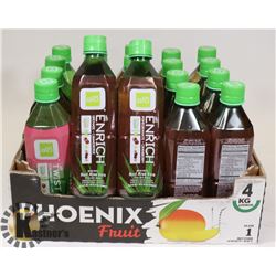 LARGE FLAT OF ALO REAL ALOE-VERA BEVERAGES