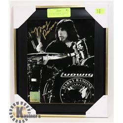 THE RAMONES MARKY RAMONE SIGNED 8X10 PHOTO WITH