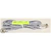 Image 1 : 10 FT BRAIDED ANDROID CORD- SILVER