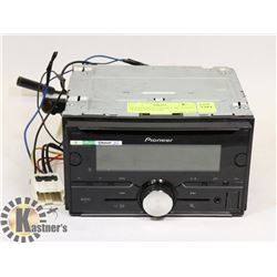 PIONEER BLUETOOTH CAR STEREO, MODEL #FH-X731BT
