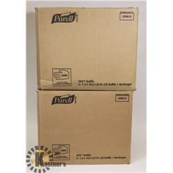 2 CASES OF 4 1.2L PURELL HAND SANITIZER