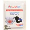 Image 1 : NEW CLICKIES PORTABLE INSTANT HEAT BACK & STOMACH