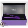 Image 1 : UNUSED SOLEIL MINI FLAT IRON-PURPLE