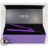 Image 1 : UNUSED SOLEIL MINI FLAT IRON-PURPLE