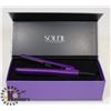 Image 1 : UNUSED SOLEIL MINI FLAT IRON-PURPLE