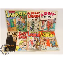 8 ADULT JOKE BOOKS 1960'S