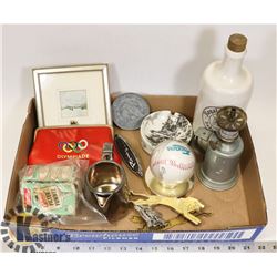 FLAT OF MAN CAVE COLLECTIBLES BEER TO BASEBALL