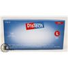 Image 1 : BOX OF DISTECH VINYL MEDICAL EXAMINATION GLOVES