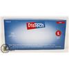 Image 1 : BOX OF DISTECH VINYL MEDICAL EXAMINATION GLOVES