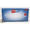 Image 1 : BOX OF DISTECH VINYL MEDICAL EXAMINATION GLOVES