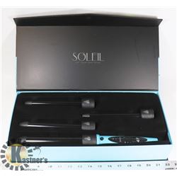SOLEIL FULL SET TURQUOISE CURLING IRON SET