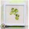 Image 1 : #6- GREEN PERIDOT GEMSTONE 5.0 ct