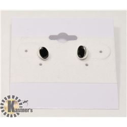 #191- BLACK TOURMALINE EARRINGS