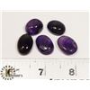 Image 1 : #75- PURPLE AMETHYST GEMSTONE 83 ct