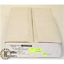 EX-STRONG GARBAGE BAGS 35 X 50 CLEAR