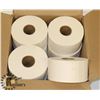 Image 1 : BOX OF 8 ROLLS PREMIUM MINI TISSUE TOILET PAPER
