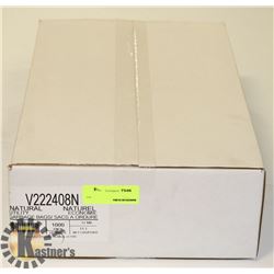 BOX OF 1000 NATURAL UTILITY GARBAGE BAGS