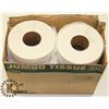 Image 1 : BOX OF 8 JUMBO TOILET PAPER ROLLS
