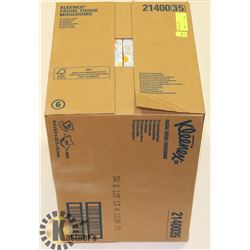 CASE OF 36 BOXES OF KLEENEX
