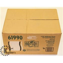 CASE OF 36 ROLLS 2PLY TOILET PAPER