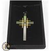 Image 1 : TWO TONE CROSS PENDANT
