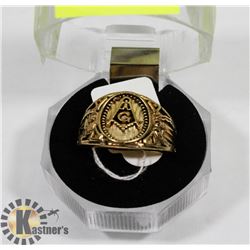 MASONIC MENS RING SIZE 11