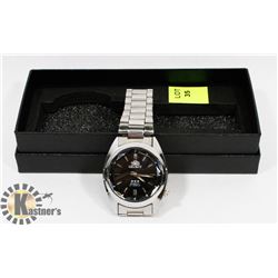 NEW MENS ORIENT WATCH STAINLESS STEEL BACK