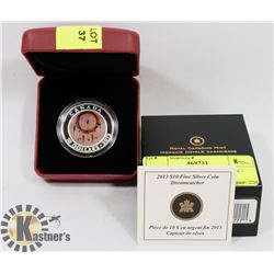 2013 RCM $10 FINE SILVER COIN - DREAMCATCHER