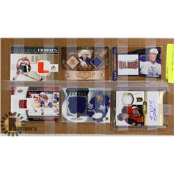 LOT OF JERSEY CARDS - NHL -