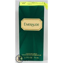 COTY EMERAUDE, COLOGNE SPRAY, 75ML, WOMEN